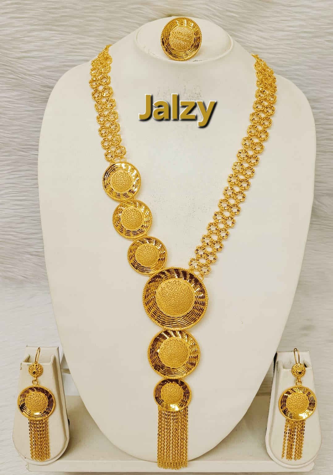 Long set gold plated Jewelry