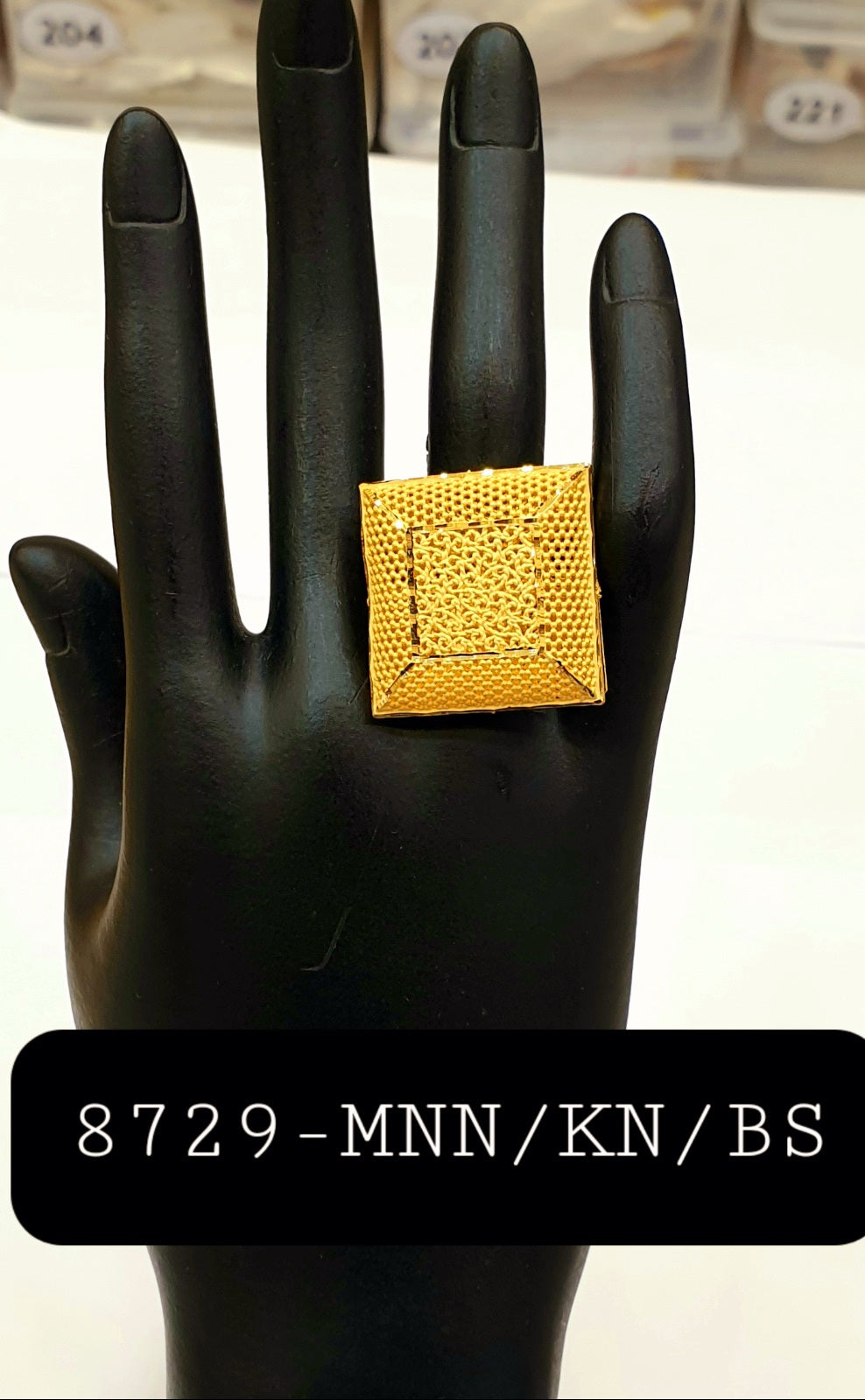 Ring gold plated jewelry