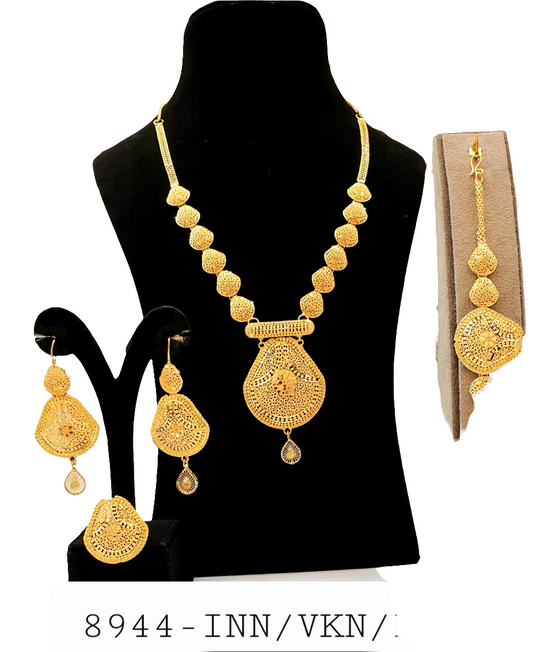 Long gold plated set