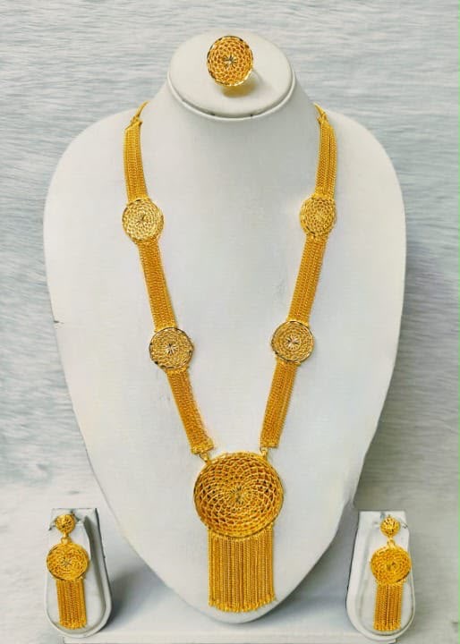Arabic design gold plated set
