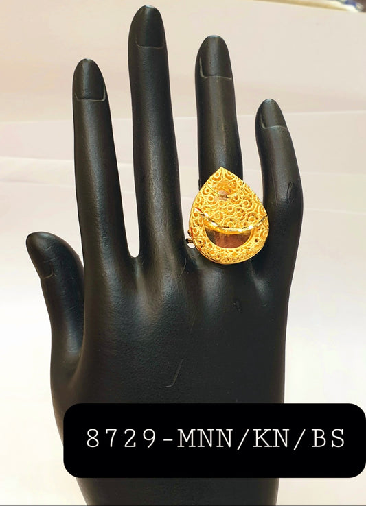 Ring gold plated jewelry