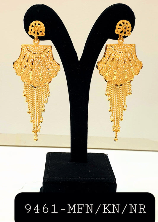 Earrings gold plated