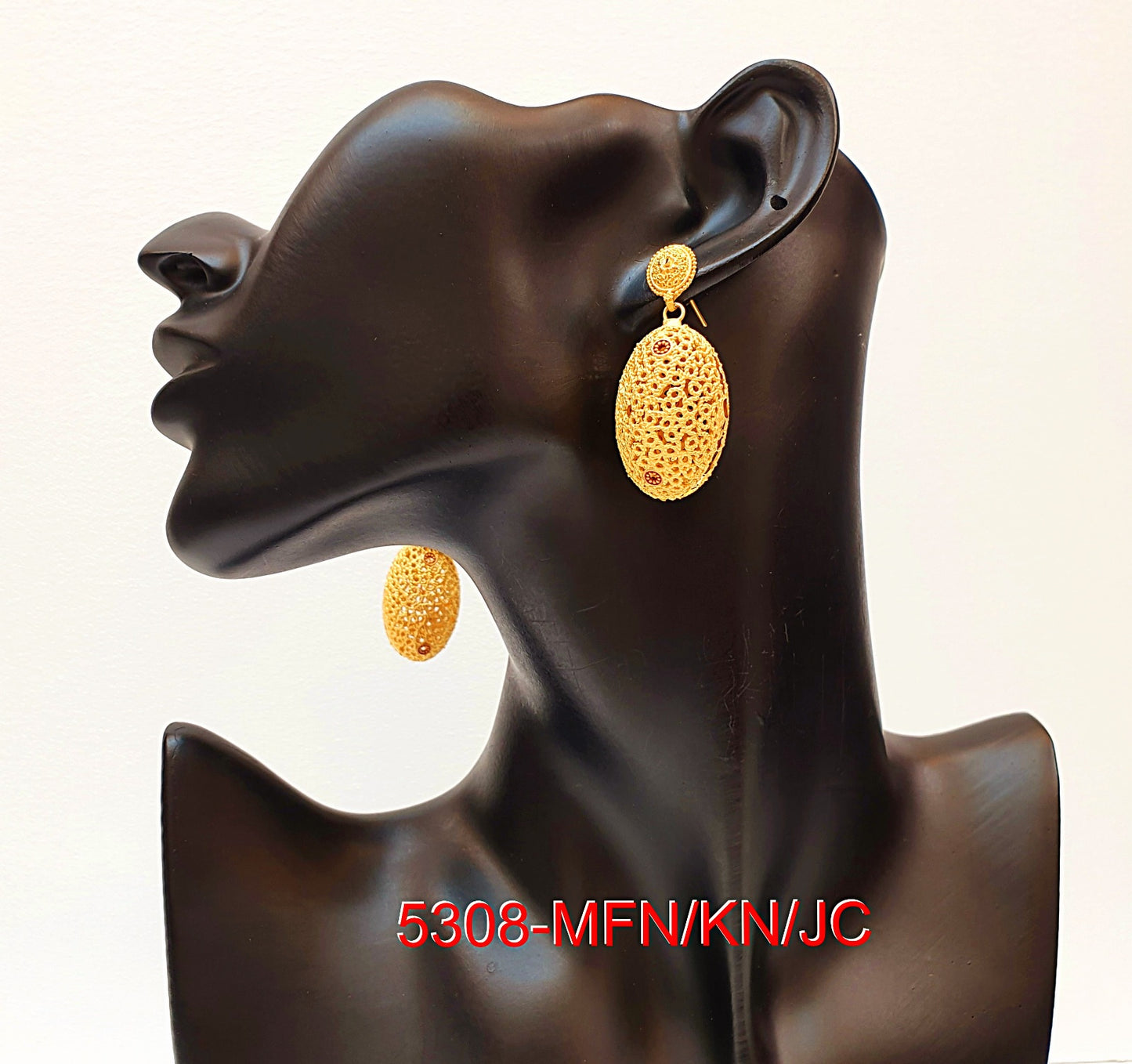 Earrings gold plated