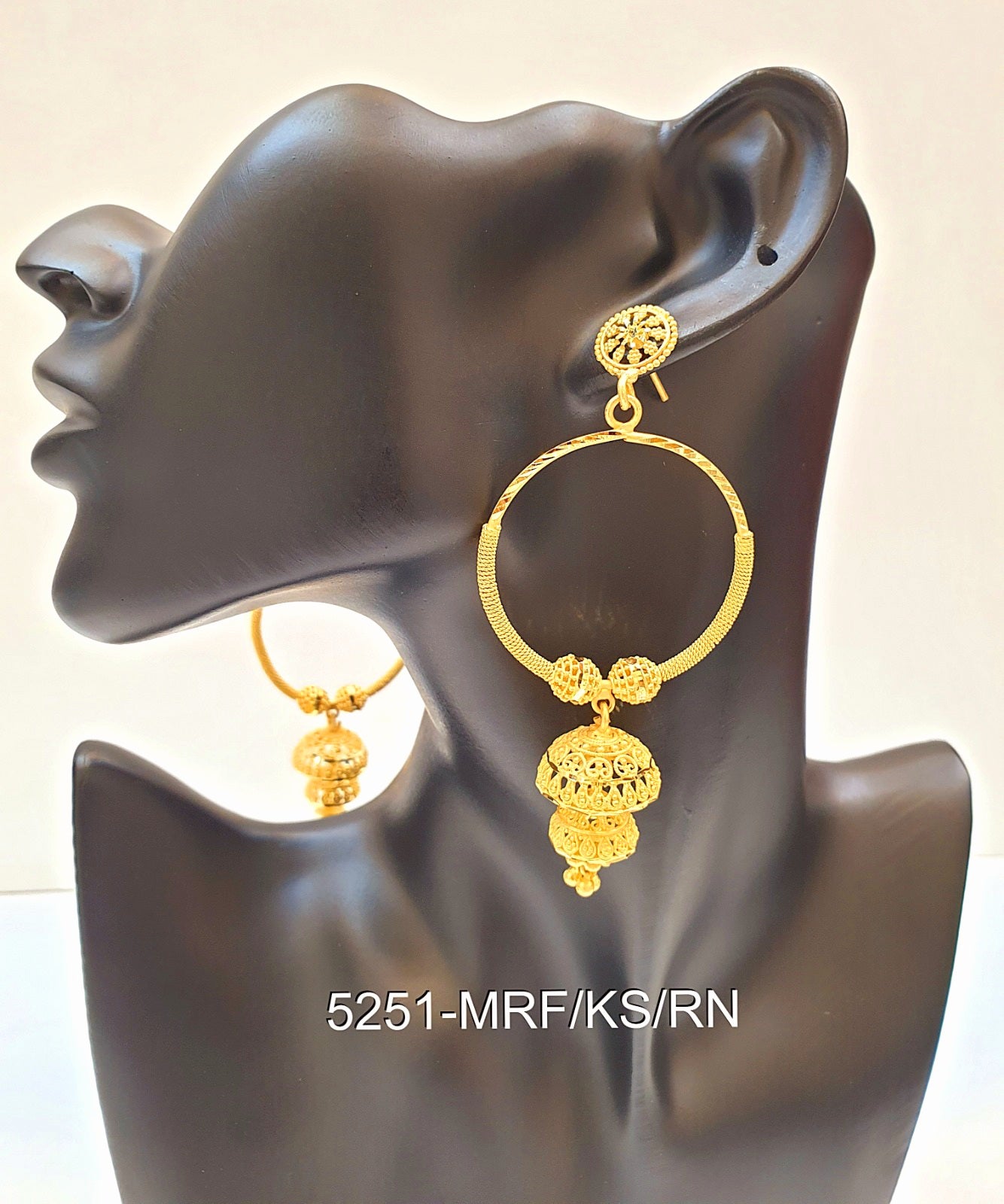 Earrings gold plated jewelry